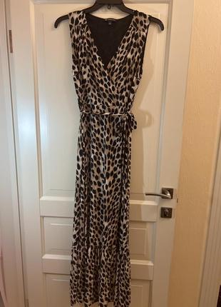 Красиве довге леопардове плаття американського відомого бренду inc. international concepts!1 фото