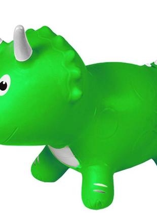 Детский прыгун динозавр bt-rj-0067 резиновый (зелёный) (an) 🎁🚀