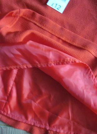 .новая оранжевая юбка "george" р.505 фото