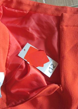 .новая оранжевая юбка "george" р.507 фото
