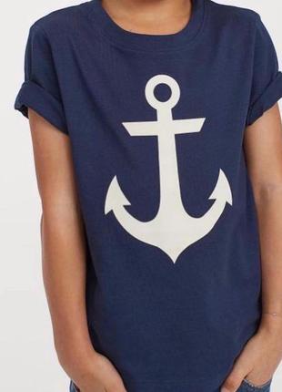 Футболка h&m якір