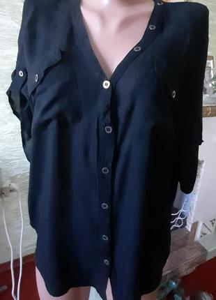 Очень крутая,легкая  блузка оверсайз urban angel2 фото
