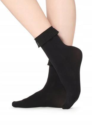 Елегантні шкарпетки calzedonia з рюшів 60den one size