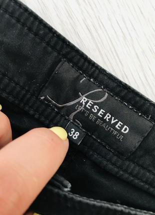 🛍базові укорочені штани reserved розмір m-l2 фото