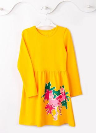 Базова, однотонна сукня для дівчаток, рр  110-134 кольори