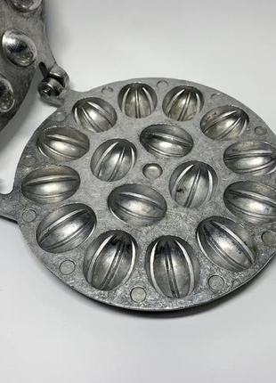 Горішниця, форма для випічки печива, горішків кругла горішниця 16 см3 фото