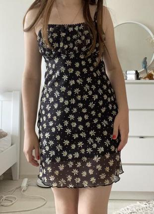 Літня сукня в сітку bershka / летнее пальте в сетку