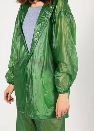 Дощовик костюм непромокаемый жіночий зелений 99272 фото