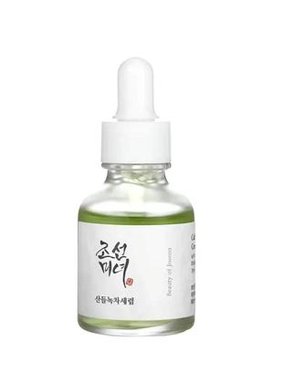 Заспокійливий серум beauty of joseon calming serum green tea+panthenol, 30 мл