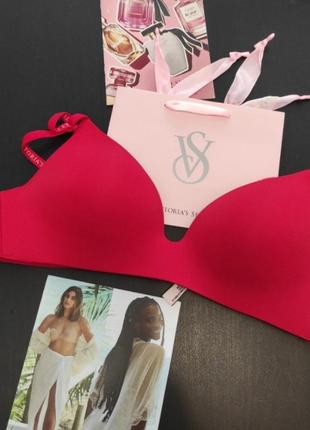 Бесшовный мега удобный бюстик лиф 36в 80в 80b victoria's secret виктория сикрет вікторія сікрет оригинал2 фото