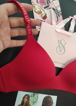 Бесшовный мега удобный бюстик лиф 36в 80в 80b victoria's secret виктория сикрет вікторія сікрет оригинал8 фото