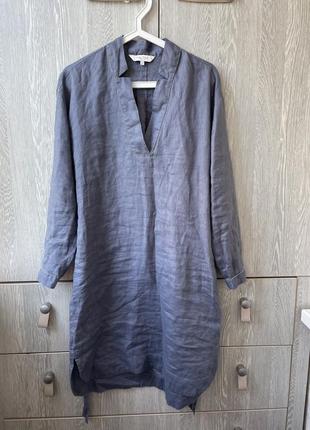 Сукня льон 36 р в стилі brunello cucinelli
