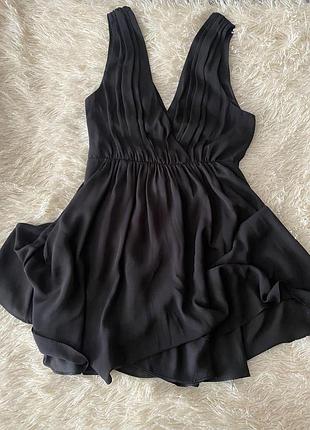 Шифоновое платье h&m