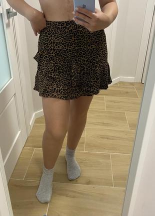Леопардова спідниця mohito