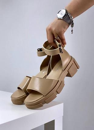 Босоніжки натуральна шкіра