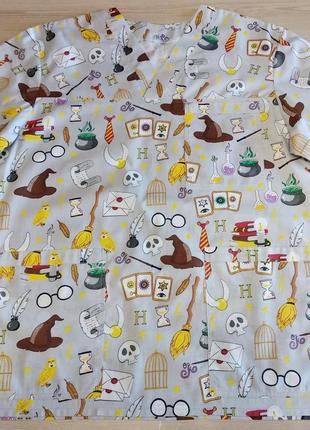 Мужская медицинская куртка 46-56 р гарри поттер с хлопка