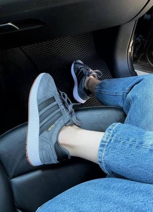 Жіночі кросівки adidas iniki gray.3 фото