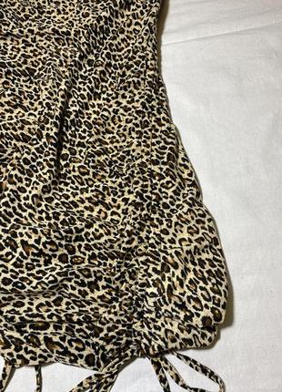 Трендове плаття з зав'обов'язками у лиопардовий принт від shein6 фото