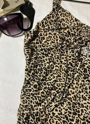 Трендове плаття з зав'обов'язками у лиопардовий принт від shein8 фото