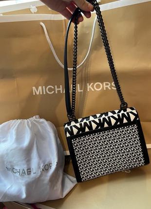 Сумка michael kors whitney large logo2 фото