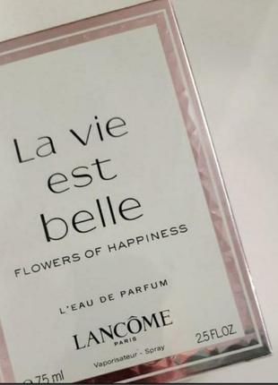 Lancome la vie est belle парфюм парфюмиваная вода ланком ла виа бель женские духи парфюм оригинал 75мл ла віа бель жіночі парфуми1 фото