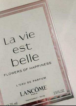 Lancome belle bouquet парфюм парфюмиваная вода ланком ла виа бель женские духи парфюм оригинал 75мл ла віа бель жіночі парфуми