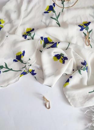 Шифонова блуза у квітковий принт🇺🇦 warehouse4 фото