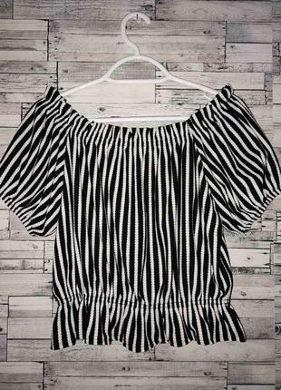 Топ блуза со спущеными плечами