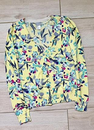 Жіночий джемпер на гудзиках яскравий