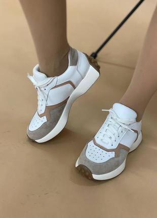 Шкіряні кросівки з натуральної шкіри шкіряні кросівки натуральна шкіра і замша