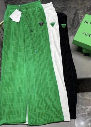 Спортивні штани rib bottega4 фото
