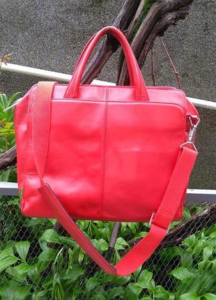 Knomo сумка портфель натуральная кожа