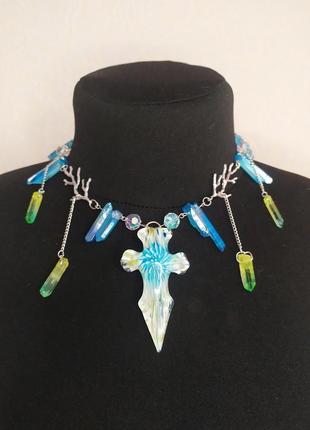 Gothic 🖤 чокер холодне сердце