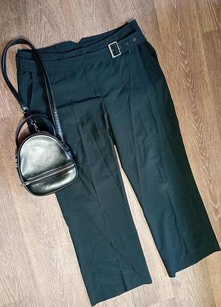❤️легкие брюки с поясом jones прямые палаццо
