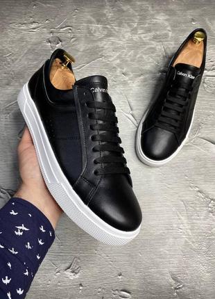 Кеди чоловічі шкіряні calvin klein