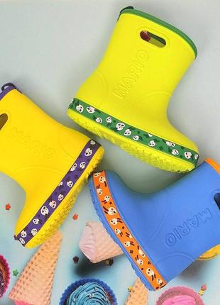 Детские непромокаемые сапожки crocs