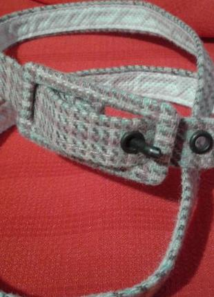 Пояс тонкий. в клетку р 42-46 винтаж