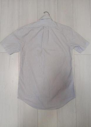 Чоловіча сорочка з коротким рукавом ralph lauren custom fit size 372 фото