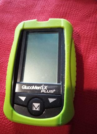 Глюкометр gluco men lx plus в футляре