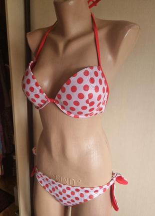 Купальник strappare-tear 👙 🩱 горошок