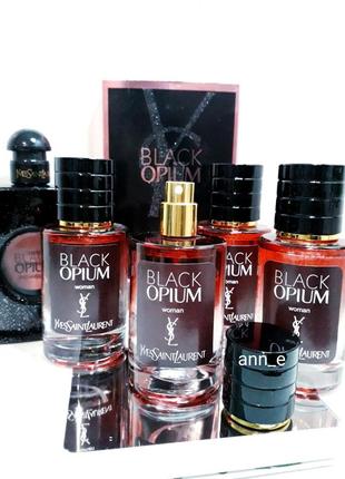 🌸 black opium шикарний, топовий luxe тестер 60мл, парфуми, парфуми, парфуми, люкс, блек опіум, опіум