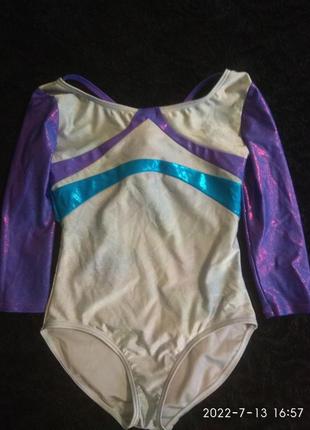 Детский купальник для гимнастики/выступлений, р.38.