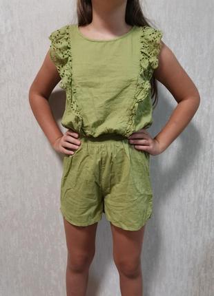 Детский летний лёгкий комбинезон