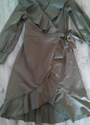 Сукня на запах.хакі.