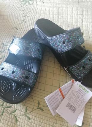 Crocs glitter р6, 7,,9