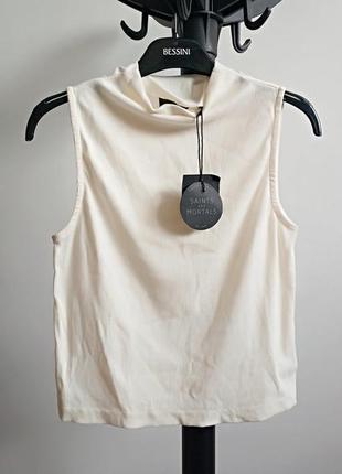Женский  топ безрукавка в рубчик saint&mortals швеция оригинал
