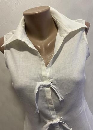 Жіноча блуза без рукавів в ідеальному стані2 фото