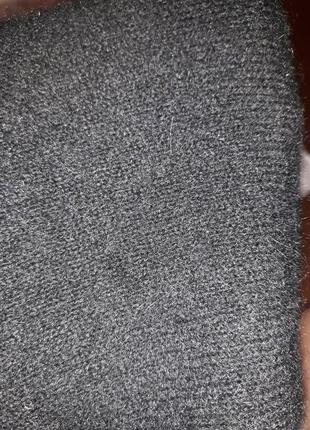 Черный свитер альпака6 фото