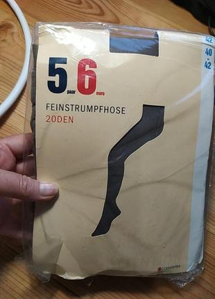 Красивые тонкие колготки 20ден на м-ll