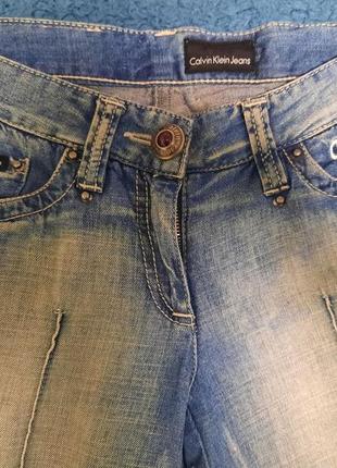 Нові жіночі джинсові капрі calvin klein3 фото